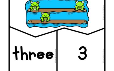 Frog Theme Printable Number Puzzles for a Hopping Good Time Learning Numbers!