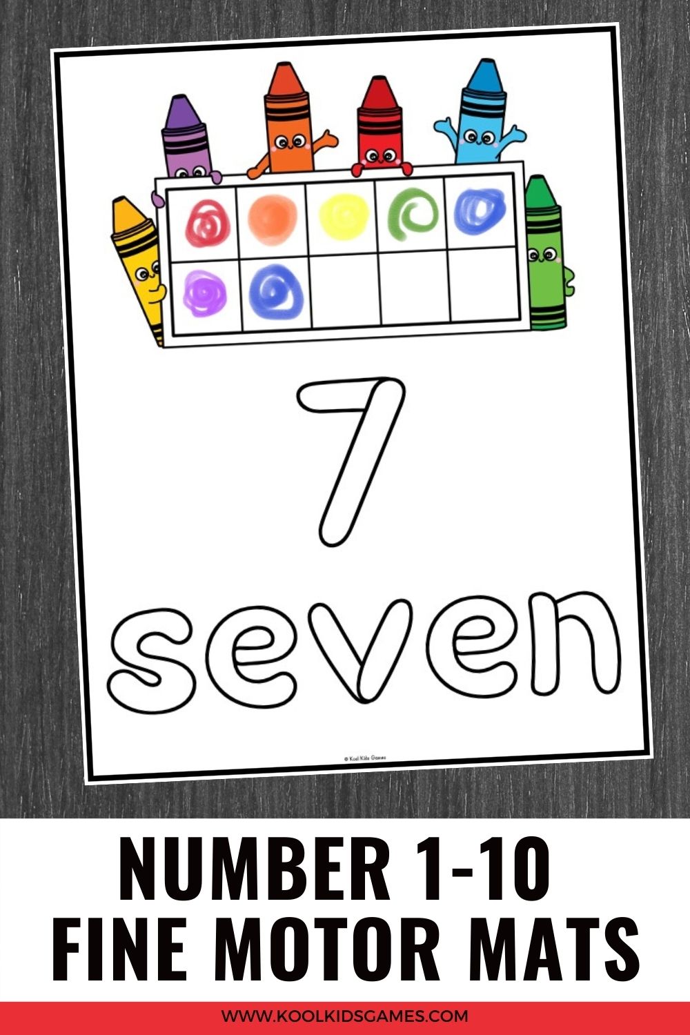 Fun hands-on math activities like these crayon fine motor number mats are an essential tool at the start of the year to teach your students the relationship between the number words and the values that they represent. You'll love teaching number sense with this printable crayon themed numbers activity!