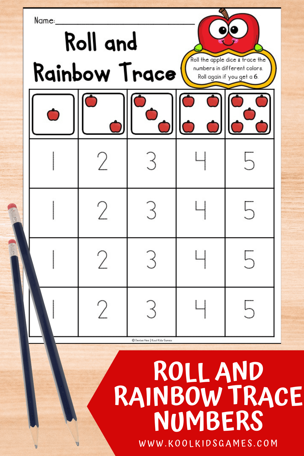 A preschool fall theme provides plenty of opportunities to engage your students in their early math and fine motor skills. Counting apples as a way of teaching the number system is an activity as old as time, but this cute rainbow writing activity takes it to the next level by adding number tracing 1 to 10 into the mix.