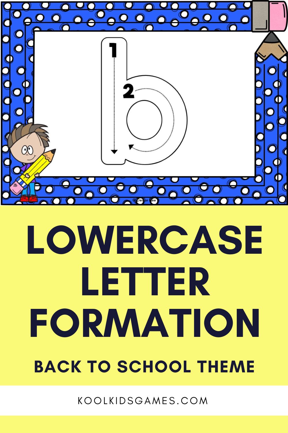 Grab these free lowercase alphabet tracing cards for a quick literacy center that you can use any time of the year! These back to school handwriting practice cards are easy to use; just download and print off copies of the letters you’re studying that week. It’s a great idea to laminate them so you can use them for trace and erase or playdough activities.