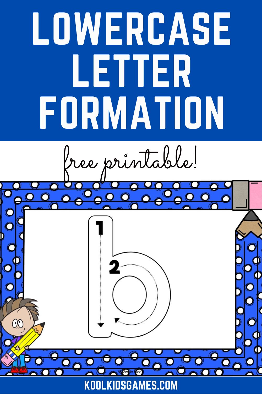 Grab these free lowercase alphabet tracing cards for a quick literacy center that you can use any time of the year! These back to school handwriting practice cards are easy to use; just download and print off copies of the letters you’re studying that week. It’s a great idea to laminate them so you can use them for trace and erase or playdough activities.