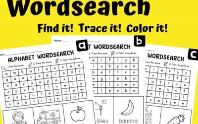 Master the ABCs with Alphabet Wordsearch Worksheets