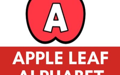 Apple and Leaf Alphabet Match