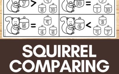 Acorn Comparing Numbers Worksheet