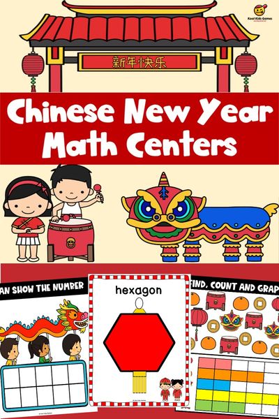 Looking for some Lunar New Year classroom ideas? This incredible packet of printable Chinese New Year activities has all sorts of Chinese New Year math centers from counting groups of objects to 20 and graphing them to number formation and shape recognition.