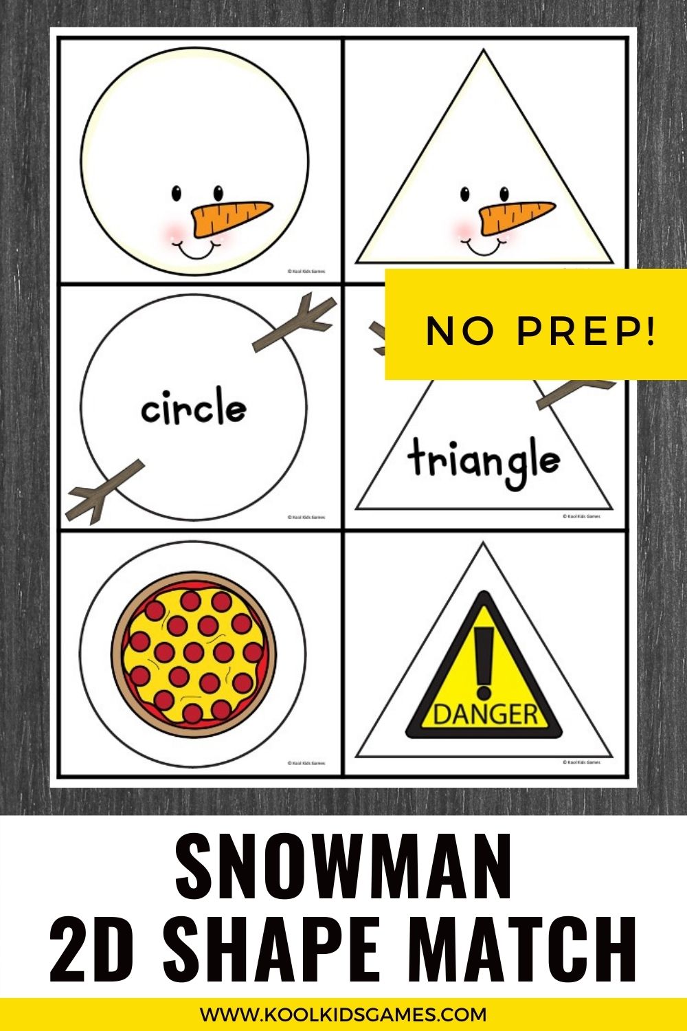 Add these Snowman Shape Puzzles to your lesson plan on shapes for preschoolers today! In this preschool shape activity, your students will match the snowman shapes to real life 2D shapes. Upgrade your preschool winter theme toolbox today!