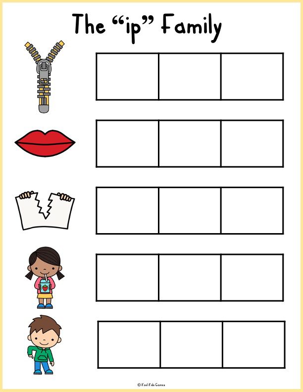 This word family file folder game will provide your students with endless practice to get to know each CVC word family. Learn rhyming words for kindergarten including the at word family, an word family and many more!