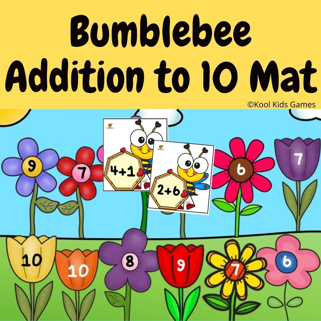 It’s time to spring into learning! Bring some extra buzz to your classroom with this bumblebee addition game. Students have to solve addition problems to match the honeycombs to the flowers and they’ll love helping the cute bees find the right match! They’ll be buzzing to practice addition facts all month long.