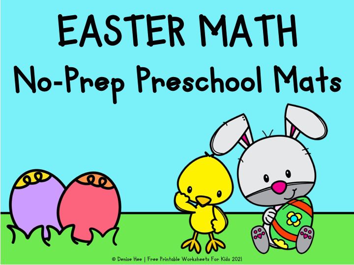 With everything from building counting towers to playdough 2d shape mats, It’s clear to see that these Easter math mats for preschool represent excellent value for money, and will get your students hopping with excitement for their next math lesson.